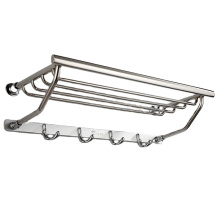 High quality Hotel towel rack Stainless steel towel rack Bathroom towel rack with hook